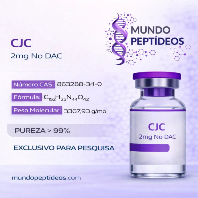 CJC No DAC 2mg - Estímulo Potente para Crescimento Muscular (Genpharma)
