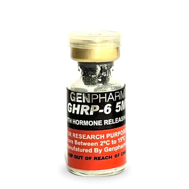 GHRP-6 5mg - Potencialize a Produção de Hormônio de Crescimento (Genpharma)