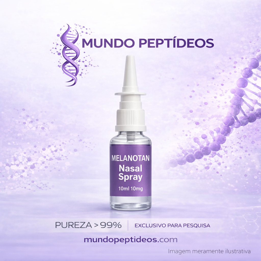 SPRAY NASAL MELANOTAN-2 10MG PIGMENTAÇÃO DA PELE DESEJO SEXUAL (GenPharma)