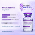 Tirzesema 5mg Tirzepatide + Semaglutide (Emagrecimento) Genpharma