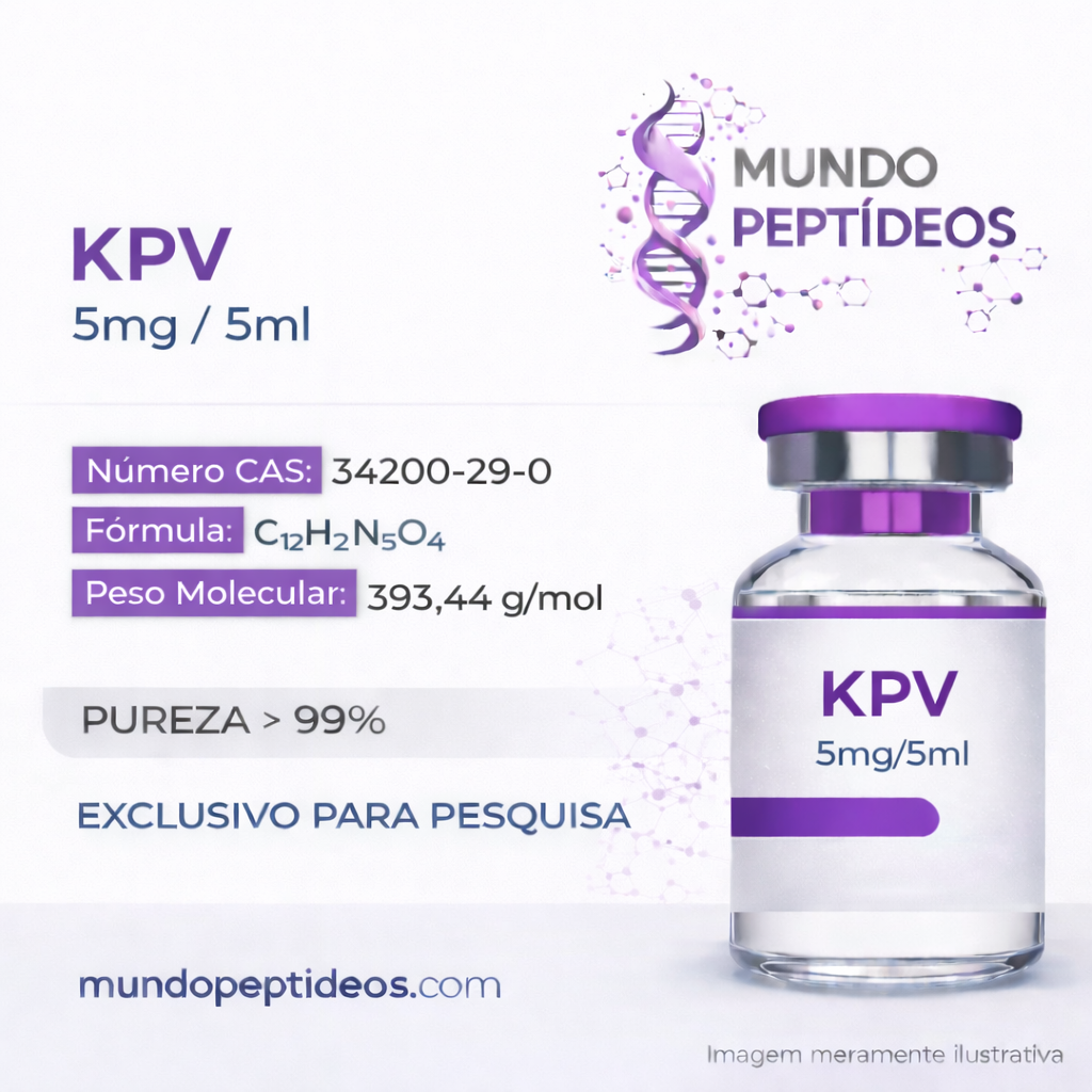 KPV 5mg (Reparador de Lesões) Gen Pharma