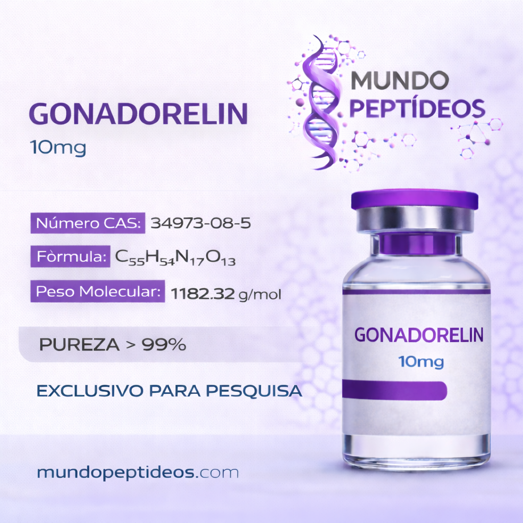 Gonadorelin 10mg - Aumente a Testosterona de Forma Natural +Diluente (Genpharma)