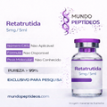 Retatrutide 5mg (GLP-1) Emagrecimento Peptideo Genpharma