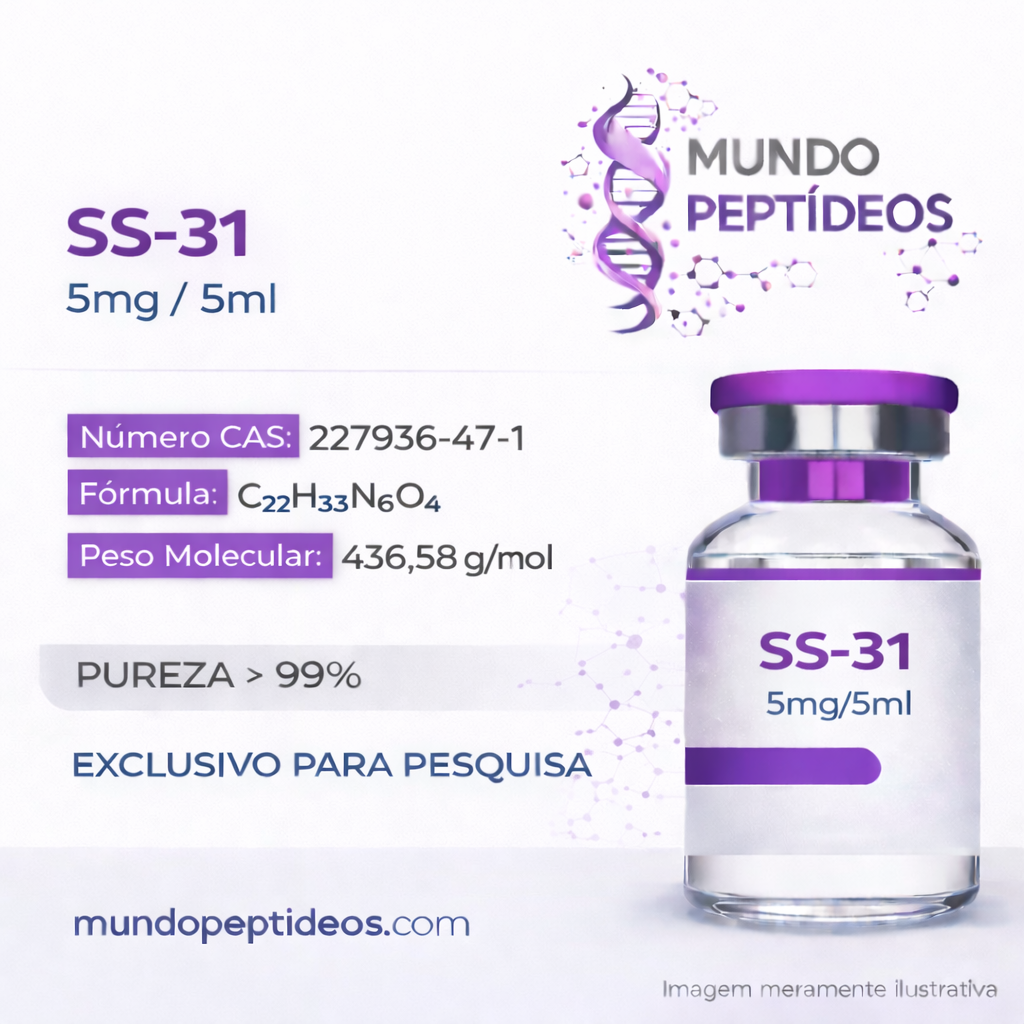 SS-31 ELAMIPRETIDA 5mg (Melhora a função Mitocondrial ) Gen Pharma