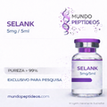 Selank 5mg | Peptídeo Nootrópico para Foco, Memória e Desempenho Cognitivo
