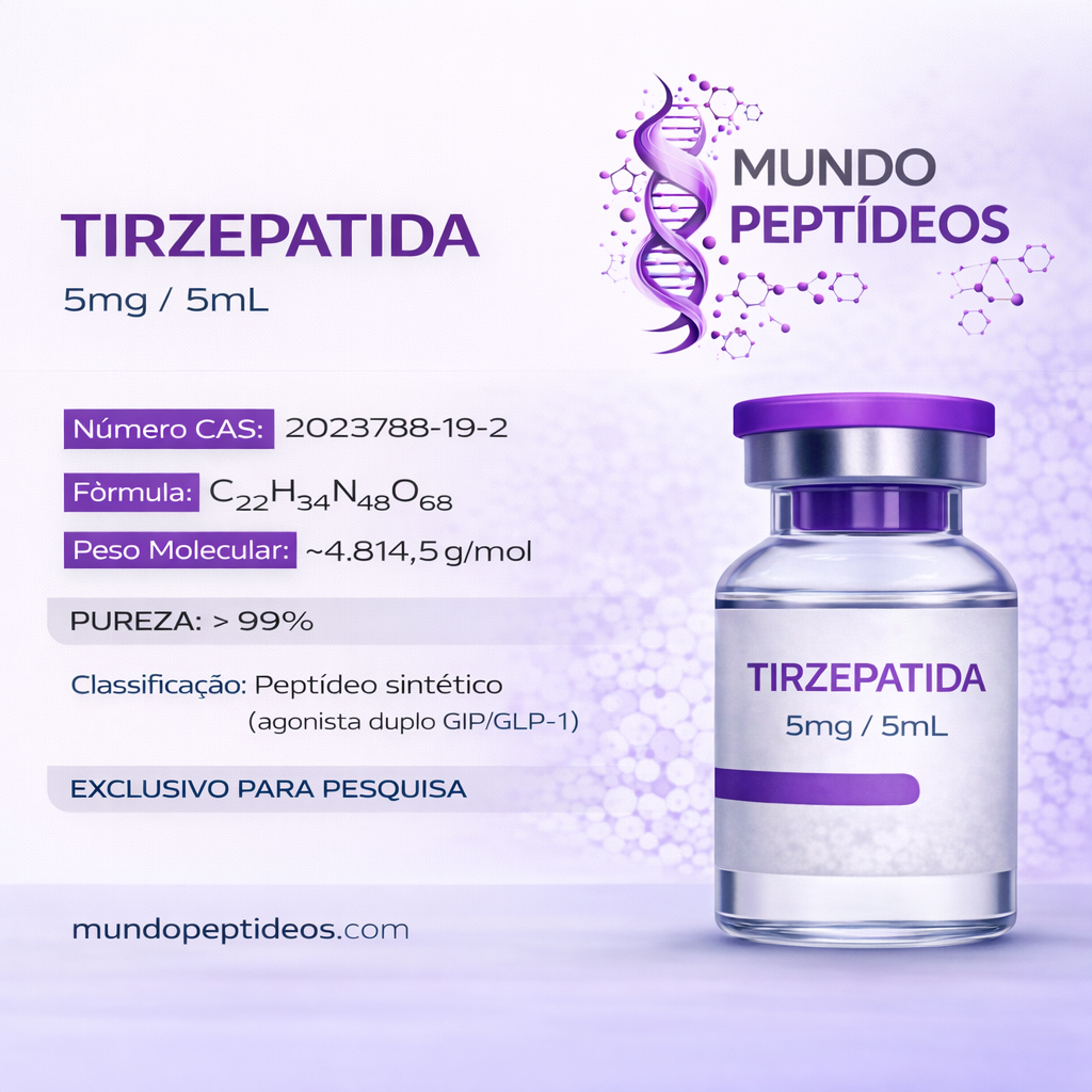 Tirzepatida 5mg - Controle de Peso e Metabolismo (Genpharma)
