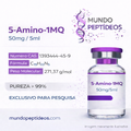 5-Amino 1MQ 50mg (Peptideo para gerar energia) Genpharma