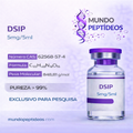 DSIP 5mg (5ML) - Peptídeo Regulador do Sono e Recuperação