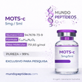 MOTS-c 5mg - Potencialize a Perda de Gordura com Energia Celular (Genpharma)
