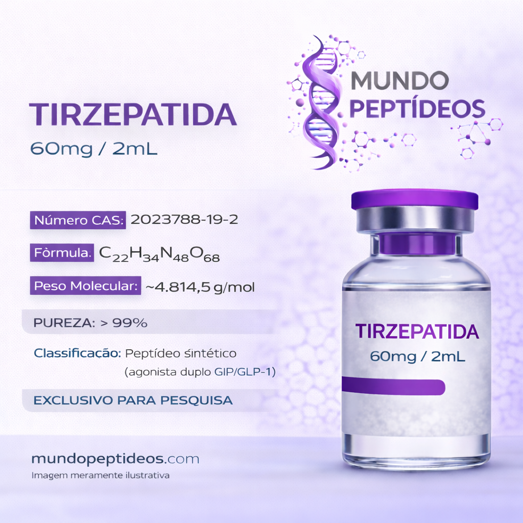 Tirzepatida 60mg - Controle de Peso e Metabolismo (Genpharma)