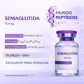 Semaglutida 10mg (GLP-1) - Tratamento Eficaz para Emagrecimento +Diluente (Genpharma)