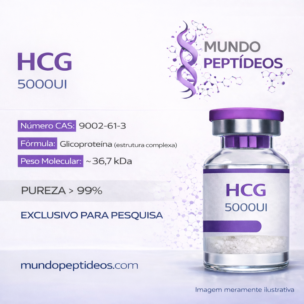 HCG 5000 UI - Gonadotrofina Humana Liofilizada + Diluente (GENPHARMA)